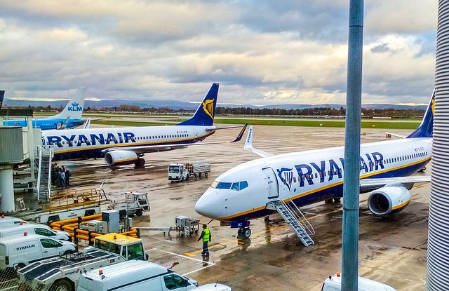 Boarding letu Ryanair